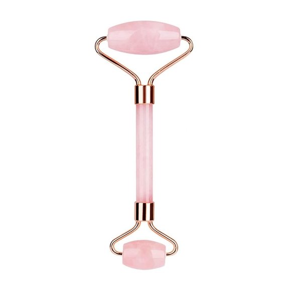 Rose Quartz Facial Roller - Picture 1 of 6